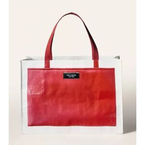 kate spade new york x Target Large Tote Bag, RED/WHITE